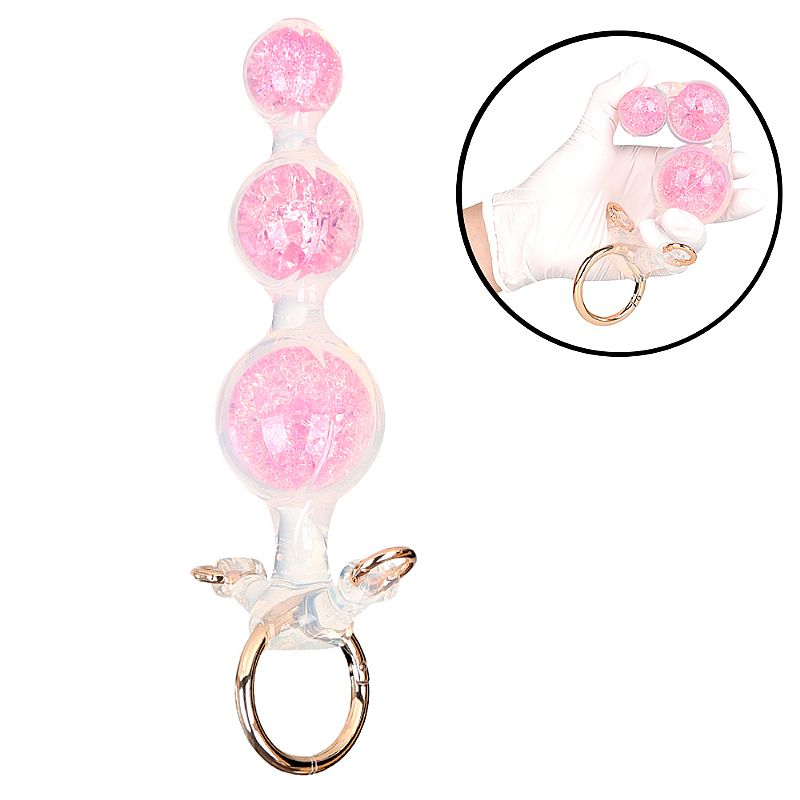 Plug Anal em Silicone Escalonado - 21,8 x 5,2 (9857) — foto 1