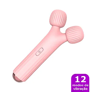 Massageador Vibratório Double de Duas Pontas Xuanai