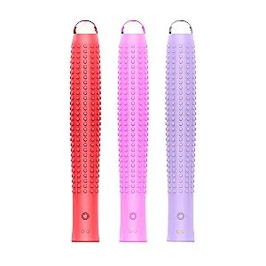 Vibrador Penetrável com Câmera de Vídeo Acoplada - Vermelho Recarrregável