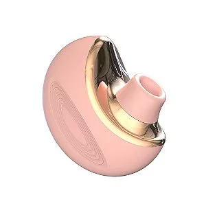 Vibrador de Clitóris com Pulsação em Cápsula Rosa Recarregável