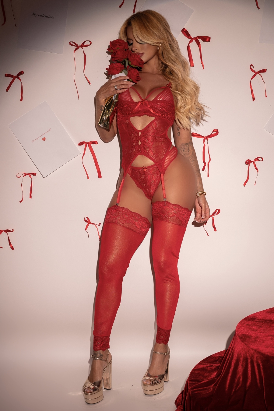 Conjunto Glamour (761) Rubi Tamanho G — foto 3